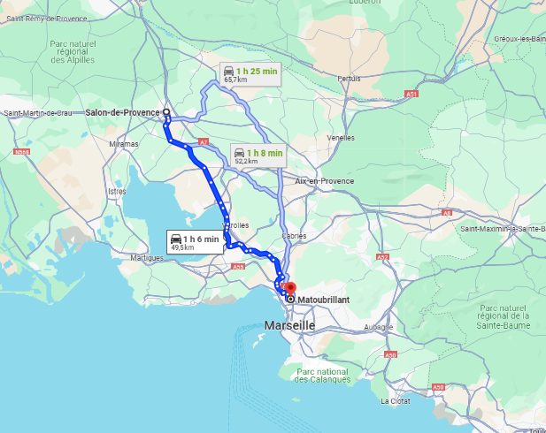 Notre imprimerie depuis Salon-de-Provence